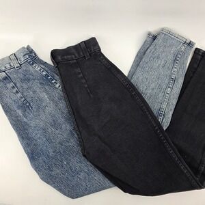 Kayo of California Acid Wash High Waisted Tapered Leg Jeans 5/6 vintage lot